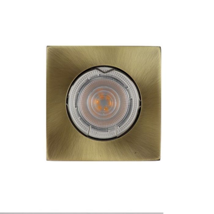 Aluminium recessed light copper, Ravi