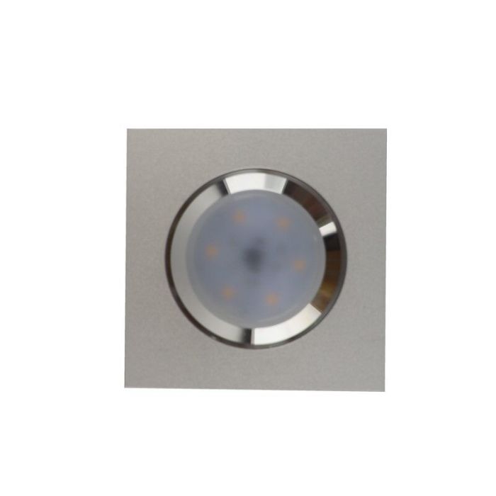 Aluminium recessed light grey, Mert
