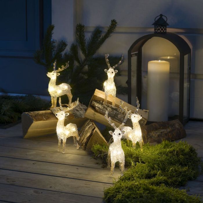 5 LED Deer, for indoor and outdoor