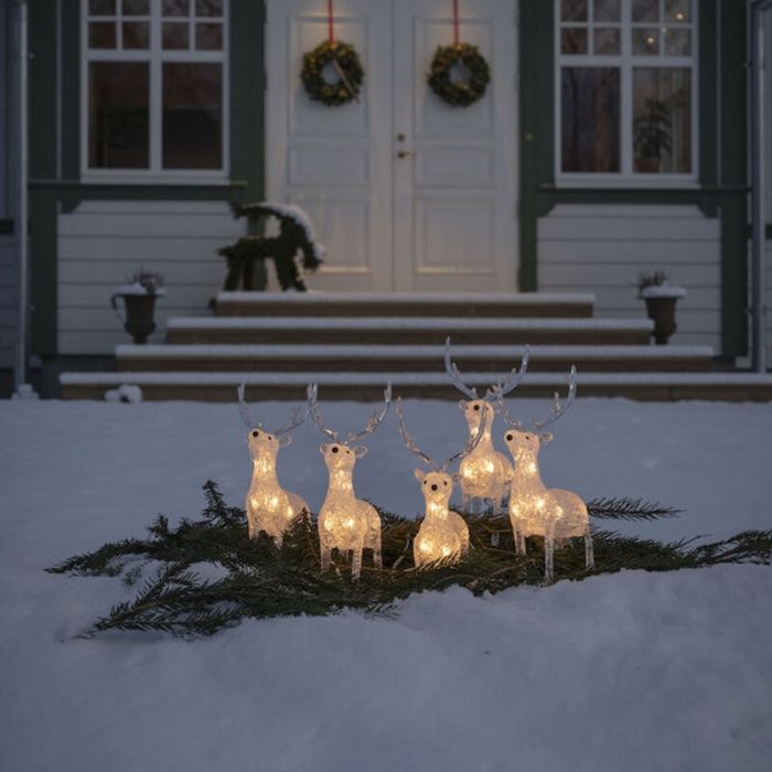 5 LED Deer, for indoor and outdoor