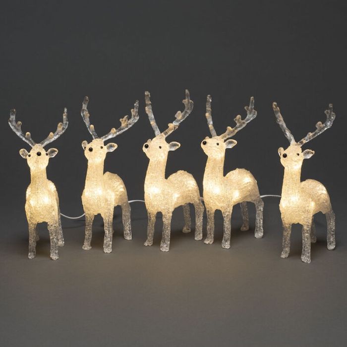 5 LED Deer, for indoor and outdoor