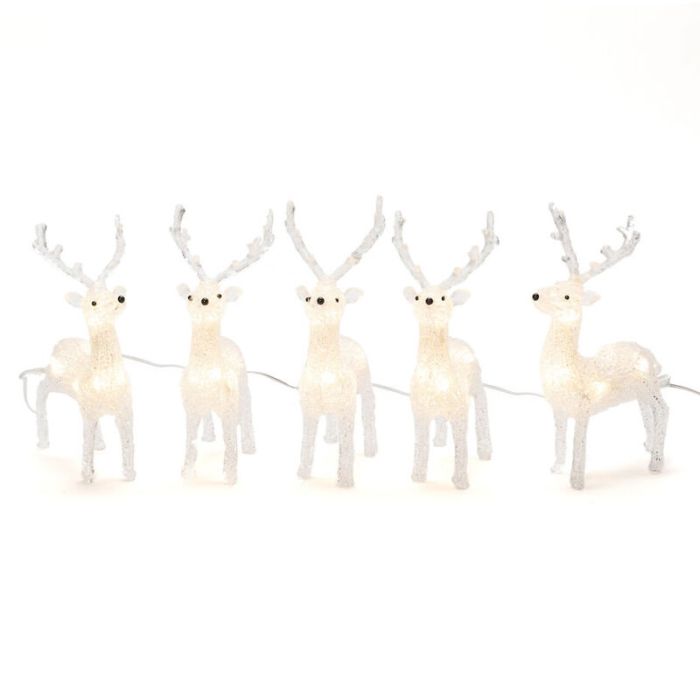 5 LED Deer, for indoor and outdoor