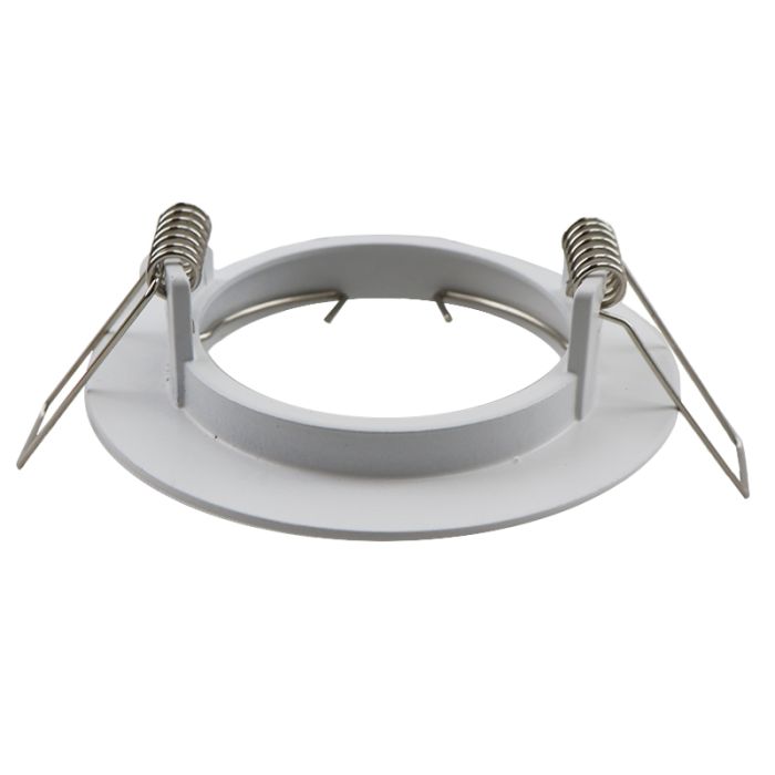 Aluminium recessed light white, Agata