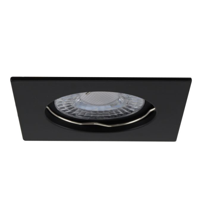 Aluminium recessed light black, Sabien