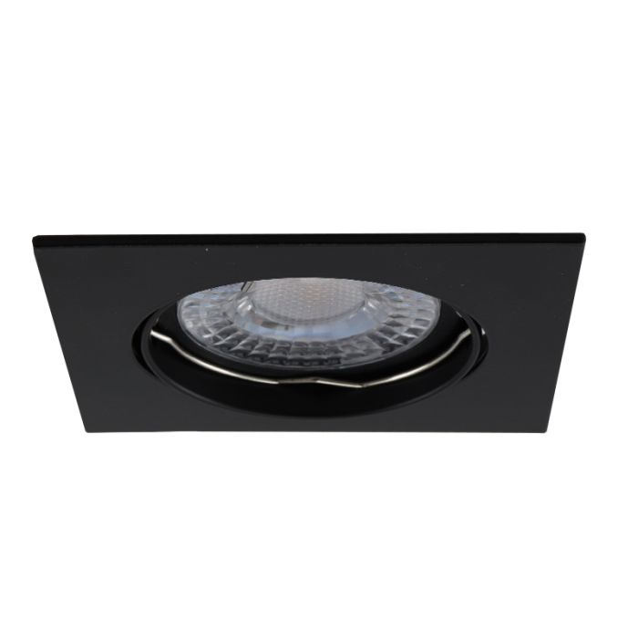 Aluminium recessed light black, Sabien