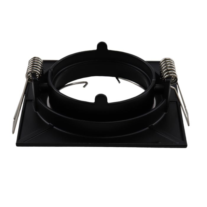 Aluminium recessed light black, Sabien