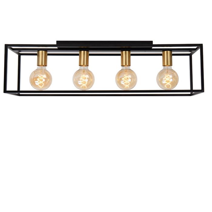 Golden ceiling light modern, Ruben