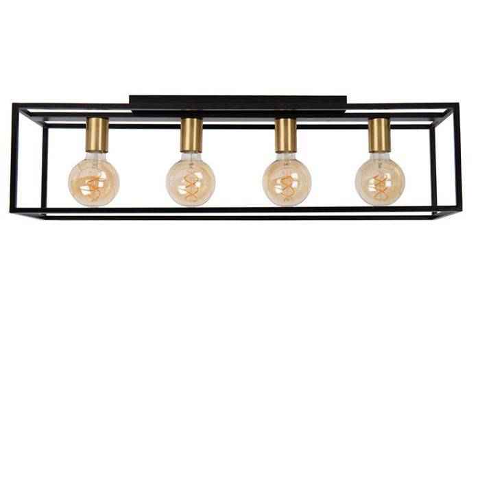Golden ceiling light modern, Ruben
