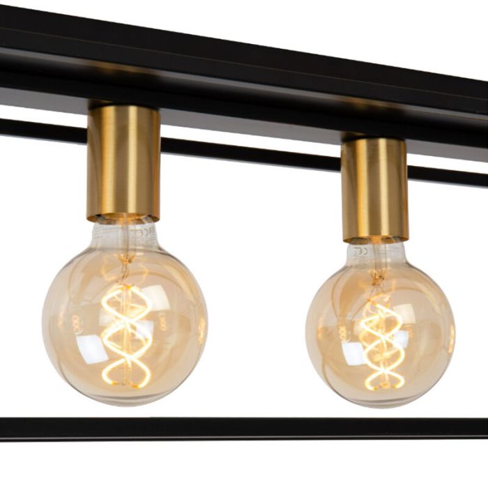Golden ceiling light modern, Ruben