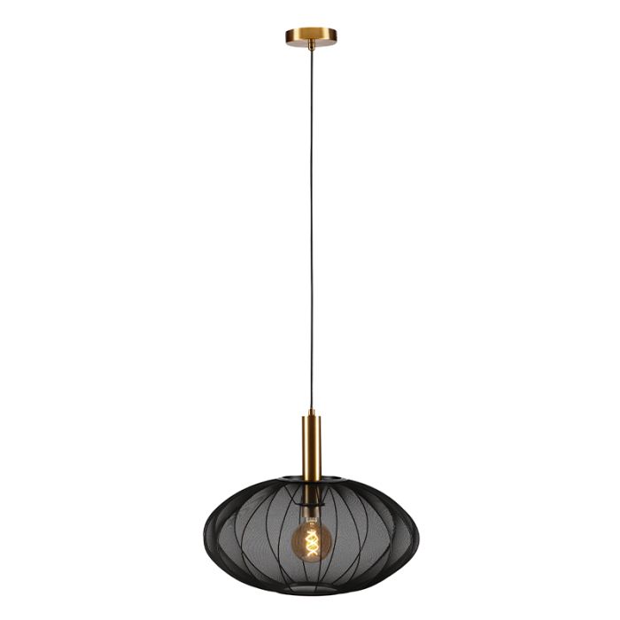 Black pendant light modern, Corina