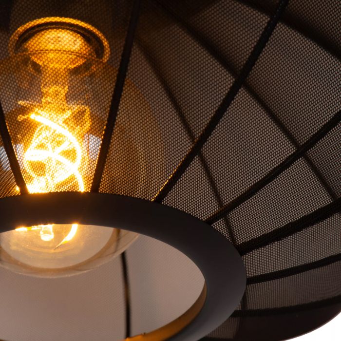 Black pendant light modern, Corina