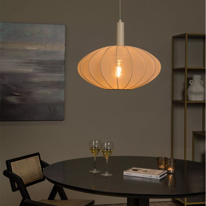 Beige pendant light modern, Corina