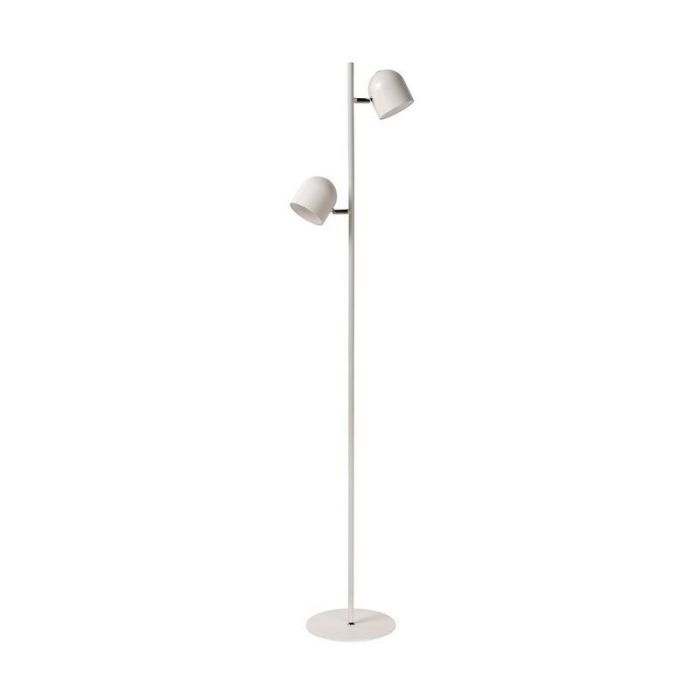 White floor lamp modern, Skanska, 5W, 2700K LED, with touch dimmer
