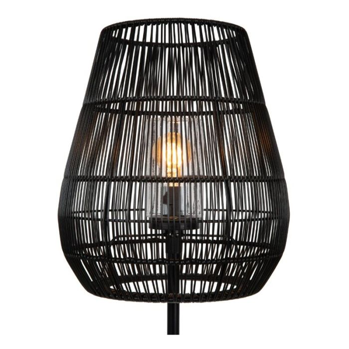 Black outdoor light rustic, Nerida, IP44