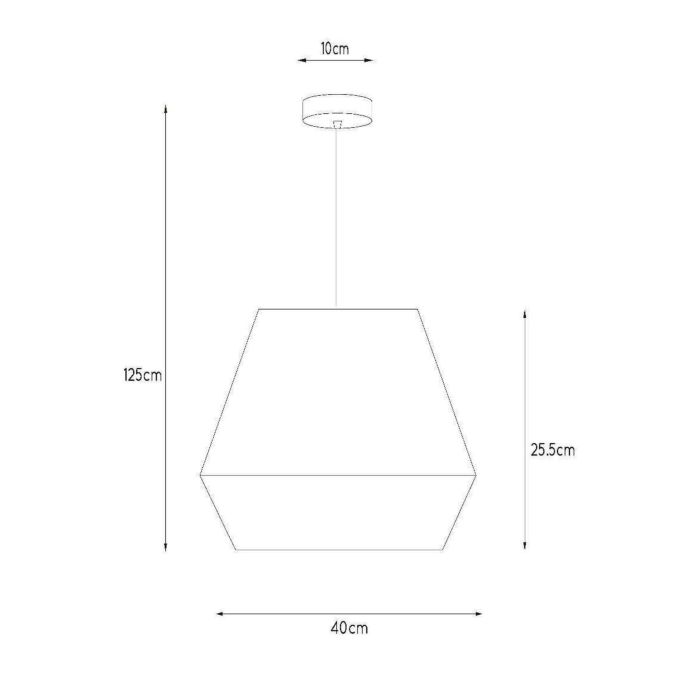 Beige pendant light modern, Kala
