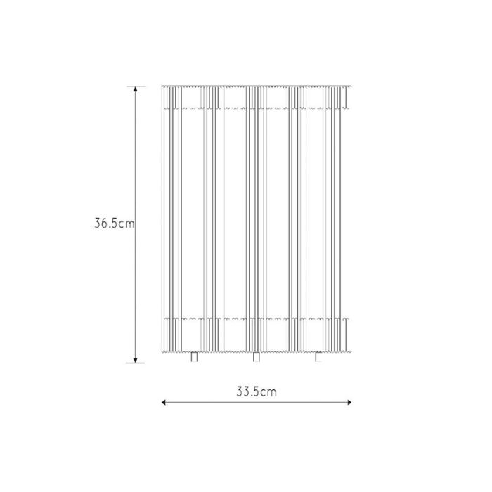 Black rechargeable floor lamp modern, Pingi, 3W, 3000K LED, IP44, 3-step dimmable