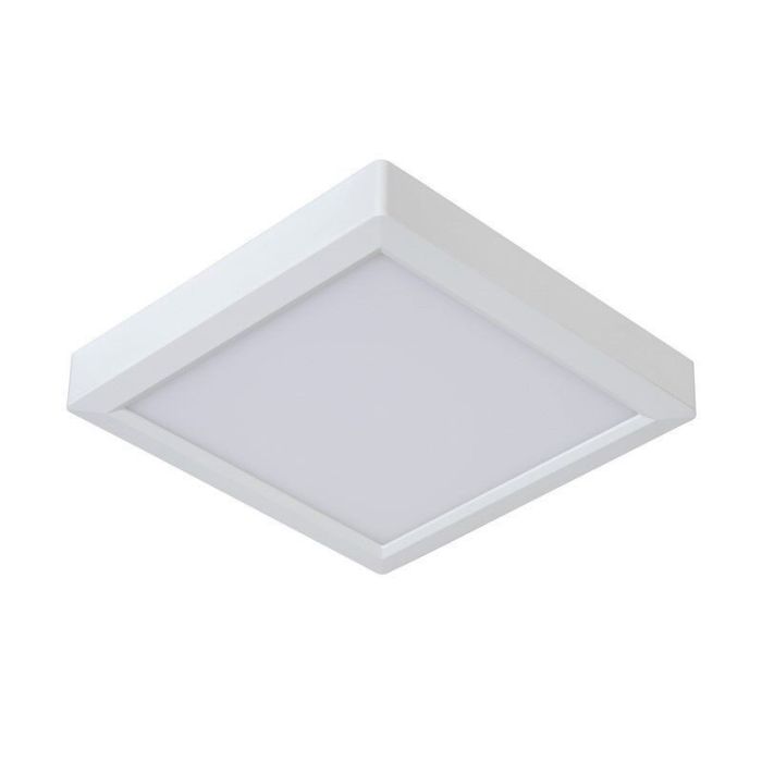 White flush ceiling light modern, Tendo, 18W, 3000K LED