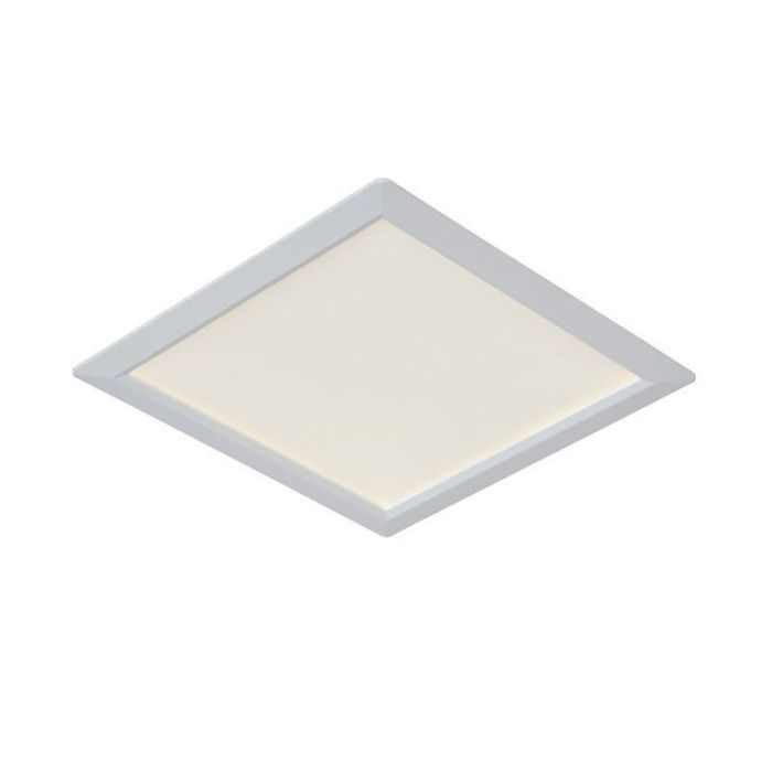White flush ceiling light modern, Tendo, 18W, 3000K LED