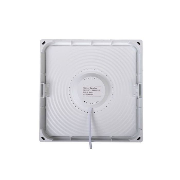 White flush ceiling light modern, Tendo, 18W, 3000K LED