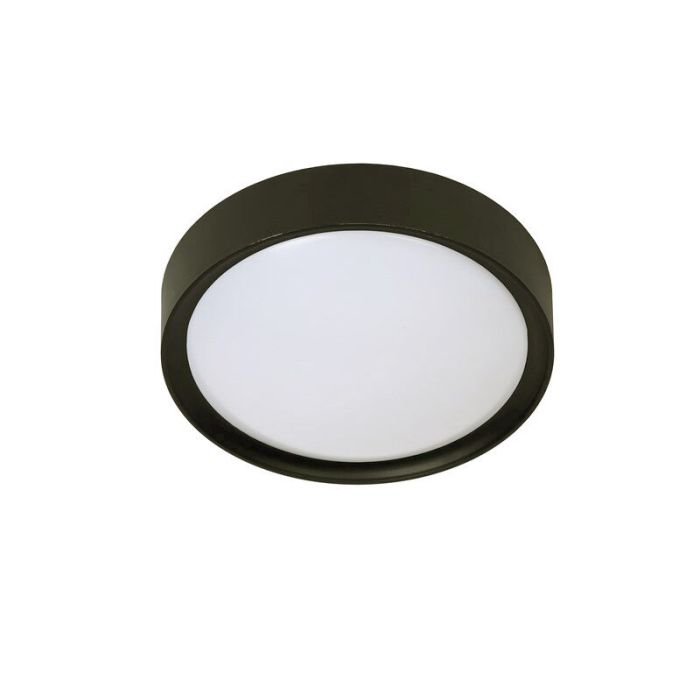 Black flush ceiling light modern, Lex