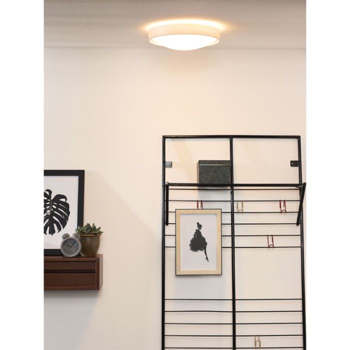 White flush ceiling light modern, Lex