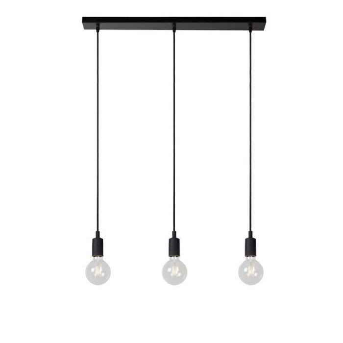 Black pendant light modern, Fix