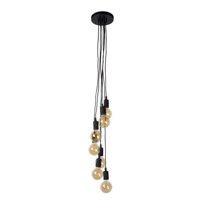 Black pendant light modern, Fix