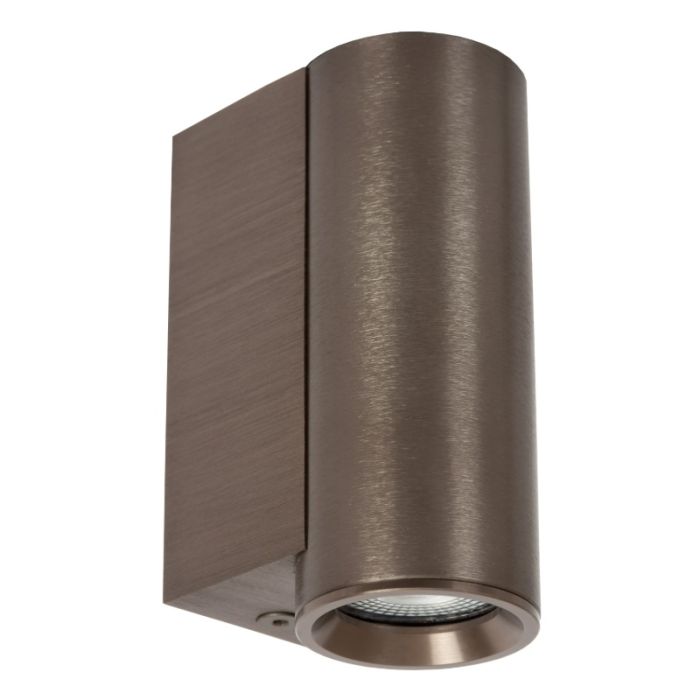 Rust Coloured wall spotlight modern, Dupla