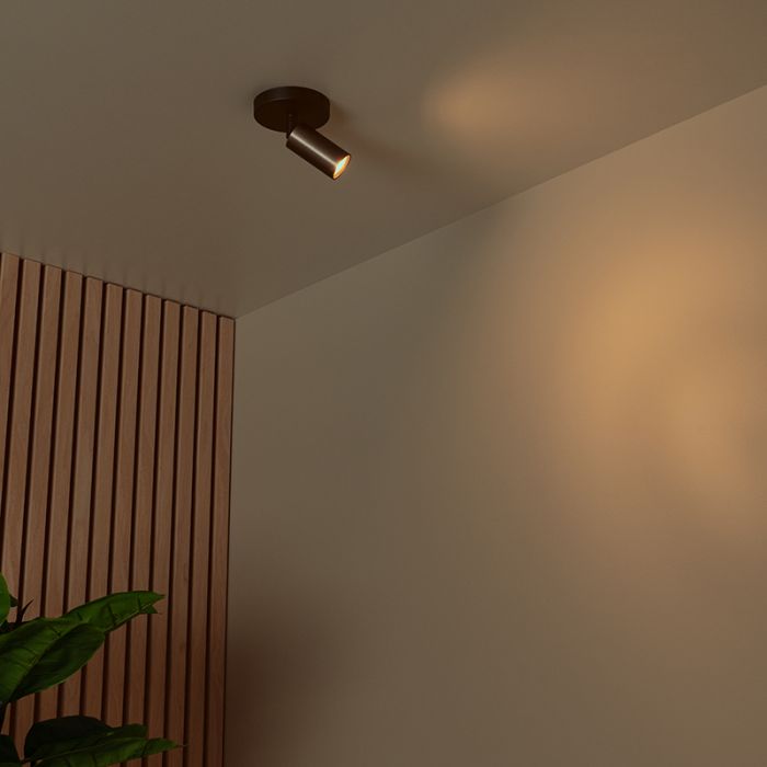 Brown ceiling spotlight modern, Ritmo