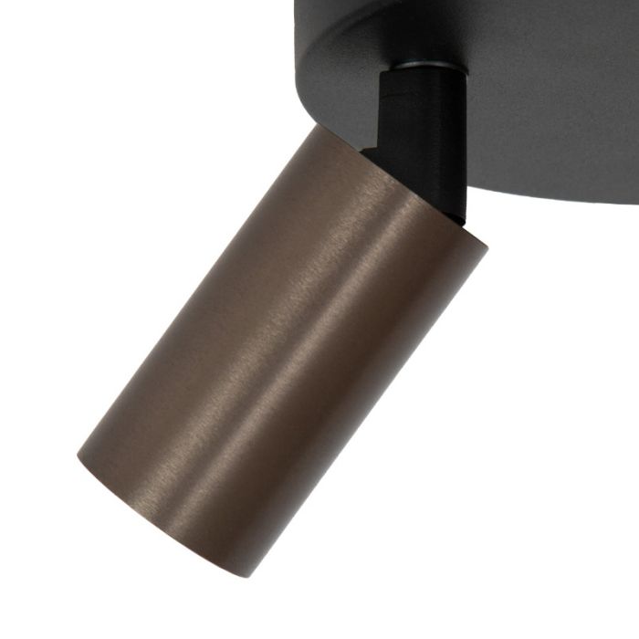 Brown ceiling spotlight modern, Ritmo