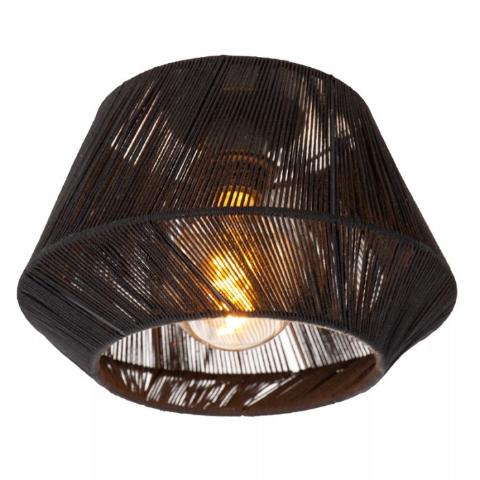 Black flush ceiling light modern, Jessica