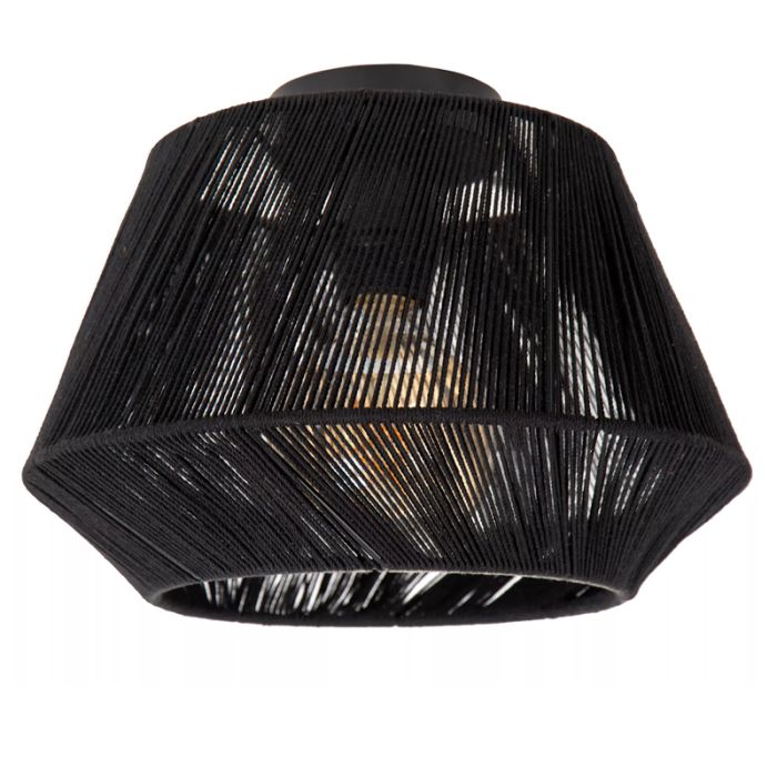 Black flush ceiling light modern, Jessica