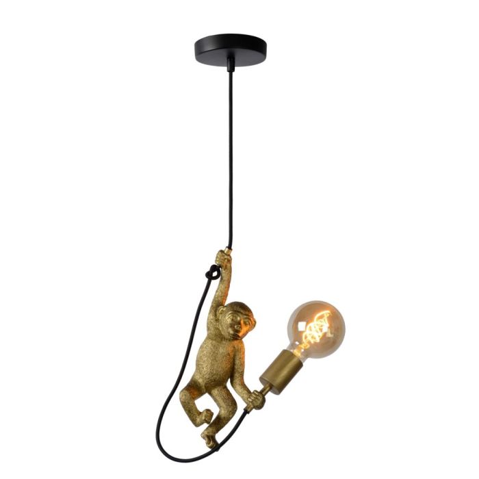 Golden pendant light retro, Extravaganza Chimp