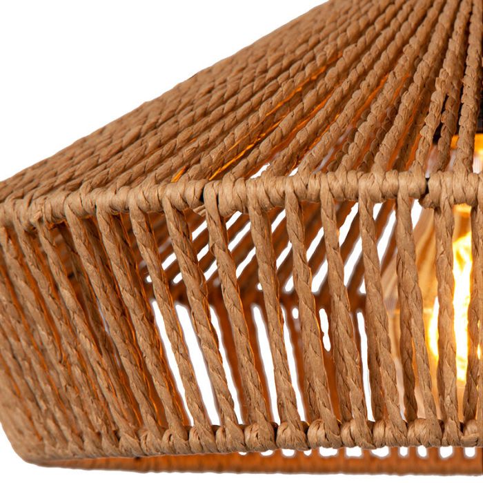 Rattan pendant light wood, Yunkai