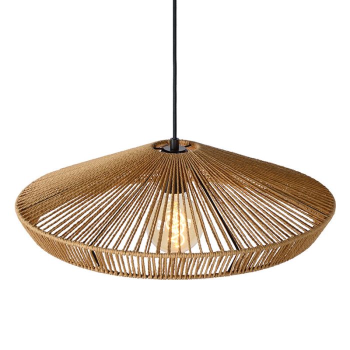 Rattan pendant light wood, Yunkai