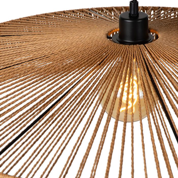 Rattan pendant light wood, Yunkai