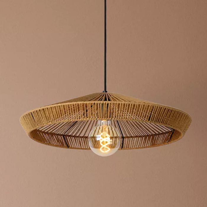 Rattan pendant light wood, Yunkai