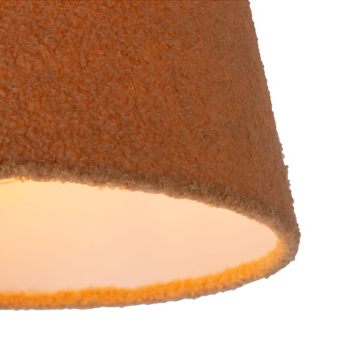 Yellow pendant light vintage, Woolly