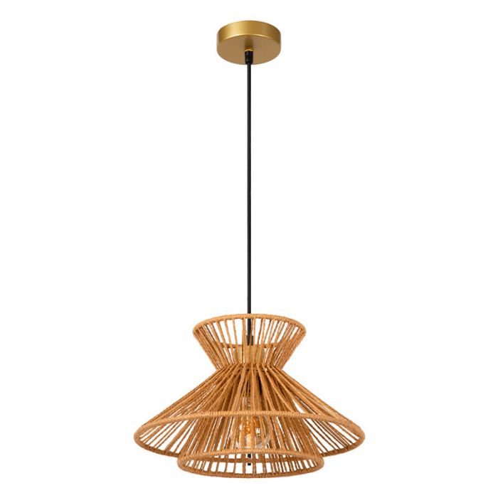 Rattan pendant light brown, Tasman