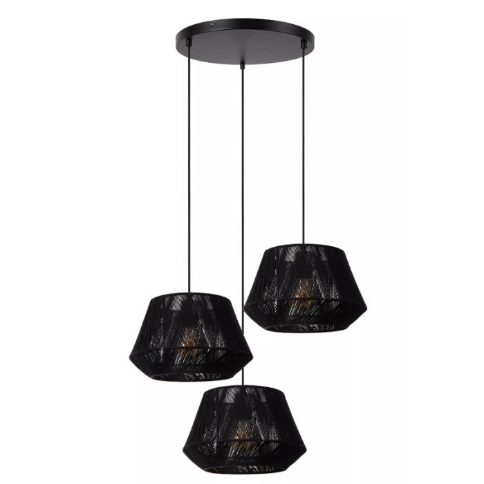Black pendant light modern, Jessica