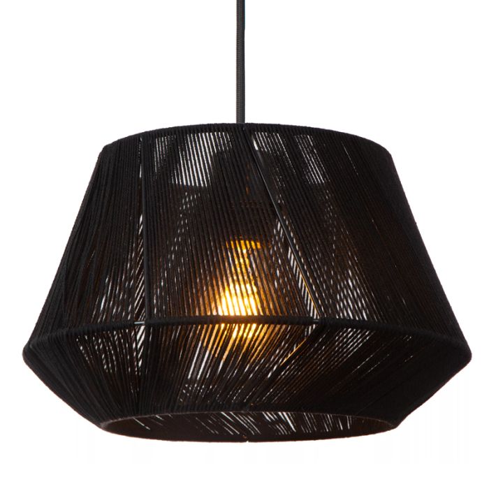 Black pendant light modern, Jessica