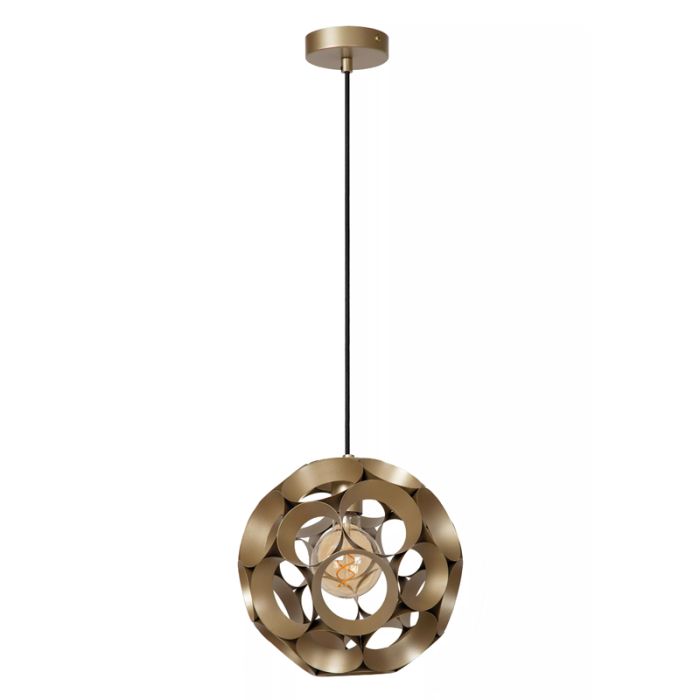 Golden pendant light modern, Hannelore