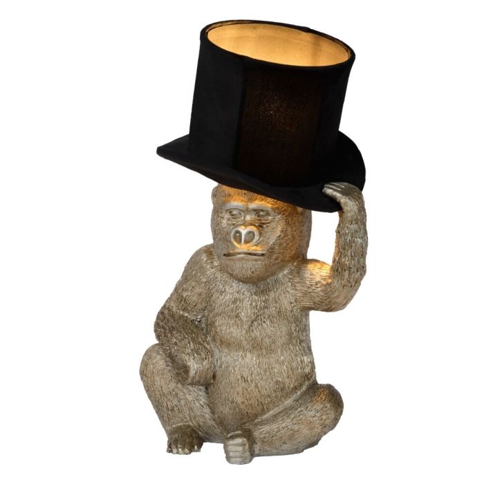 Golden table lamp retro, Extravaganza Gust, with switch