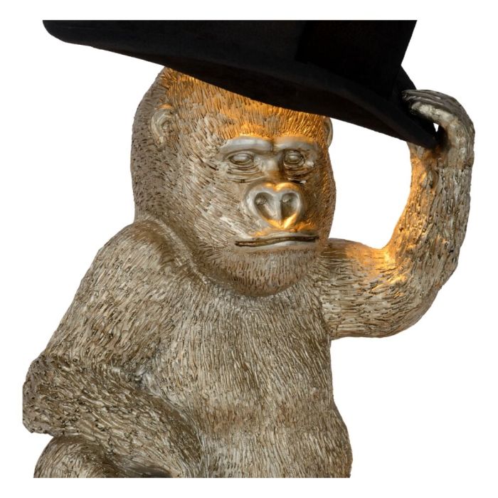 Golden table lamp retro, Extravaganza Gust, with switch