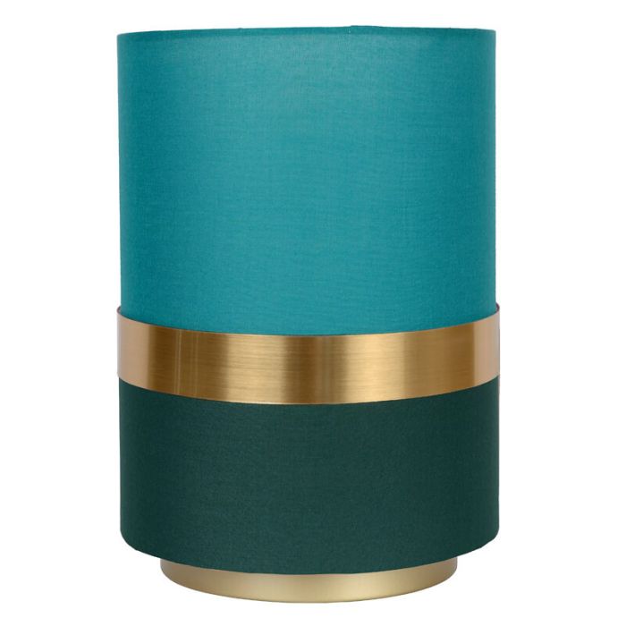 Golden table lamp retro, Tusse, with switch