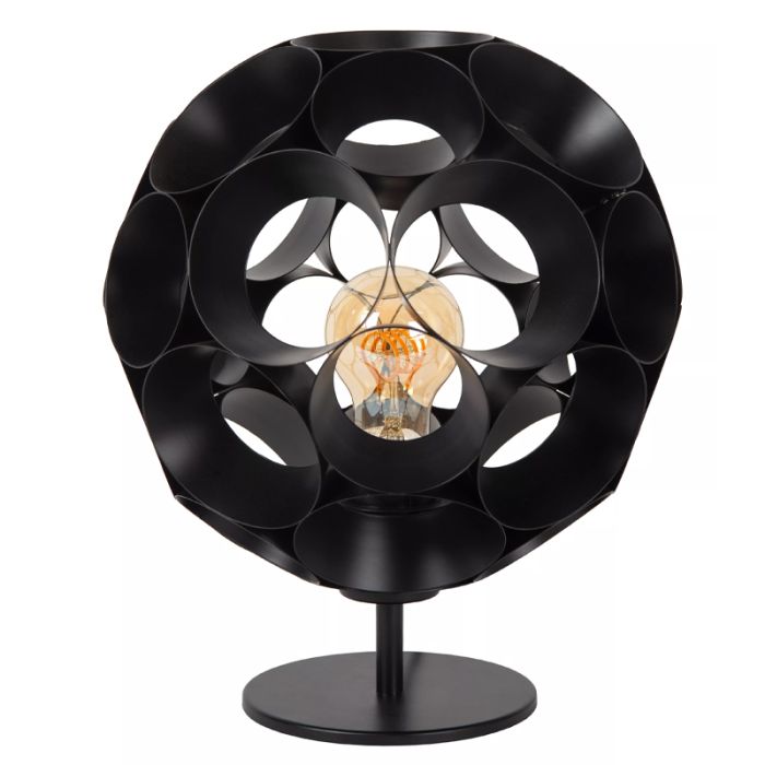 Black table lamp modern, Hannelore