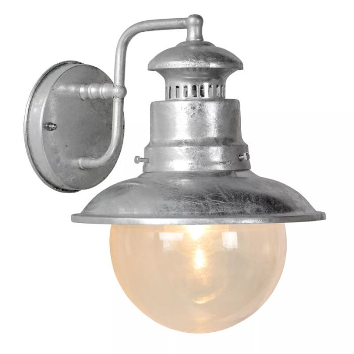Chrome outdoor light modern, Figo, IP44
