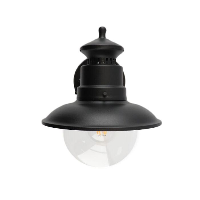 Black outdoor light modern, Figo, IP44