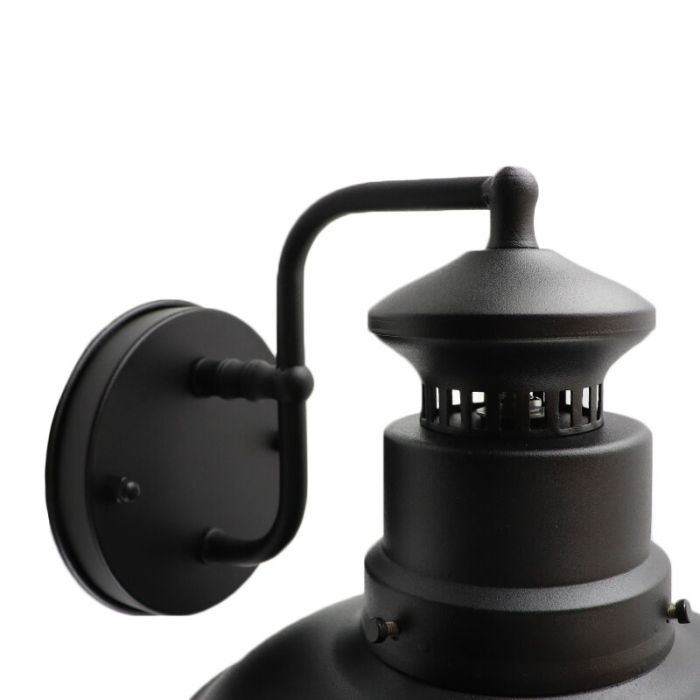 Black outdoor light modern, Figo, IP44