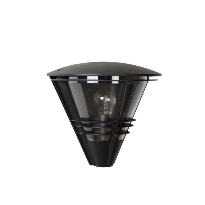 Black outdoor light modern, Livia, IP44